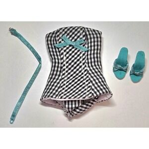 Tonner-Tiny Kitty Collier 10" Doll Outfit "Checker Groove" (As shown)